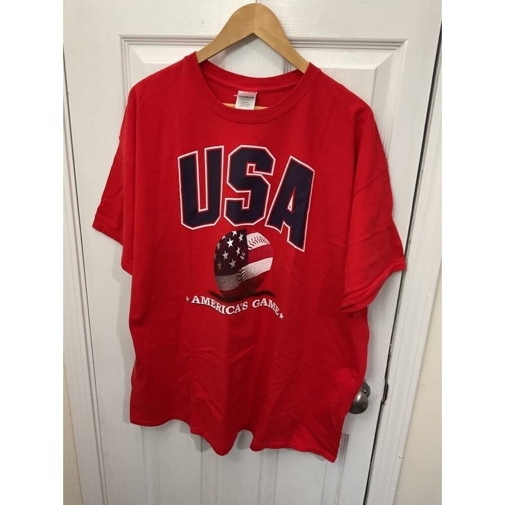 Gildan Heavy Cotton USA America's Game T-Shirt